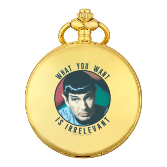 Discover The Original Series Spock What You Want Is Irrelevant Pocket Watches