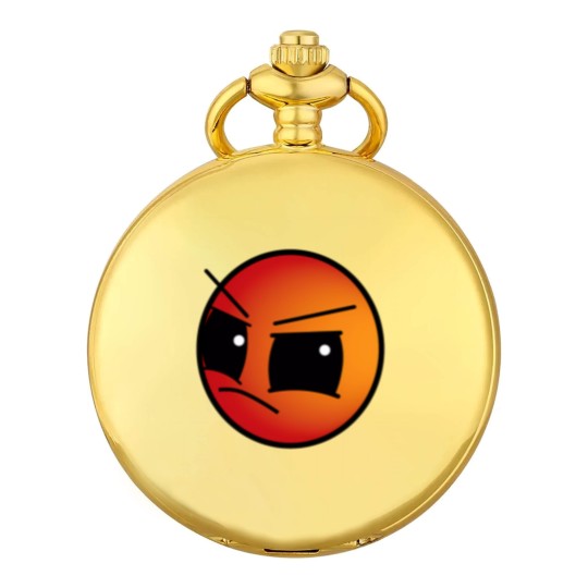 Discover geometry dash Difficulty Harder face Level Pocket Watches