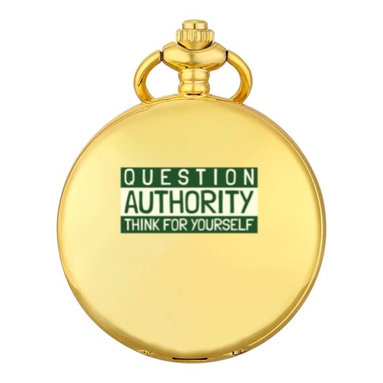 Discover Question Authority Pocket Watches