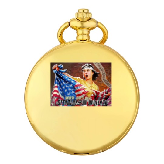 Discover North Korea Propaganda 2 Pocket Watches