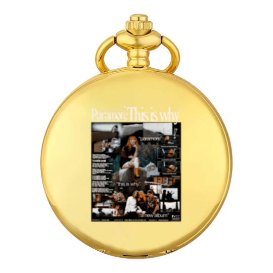 Discover Vintage This is Why Pocket Watches, Paramore This is Why Pocket Watches, Paramore Tour 2023 Pocket Watches