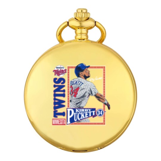 Discover 1992 Kirby Puckett Twins Pocket Watches