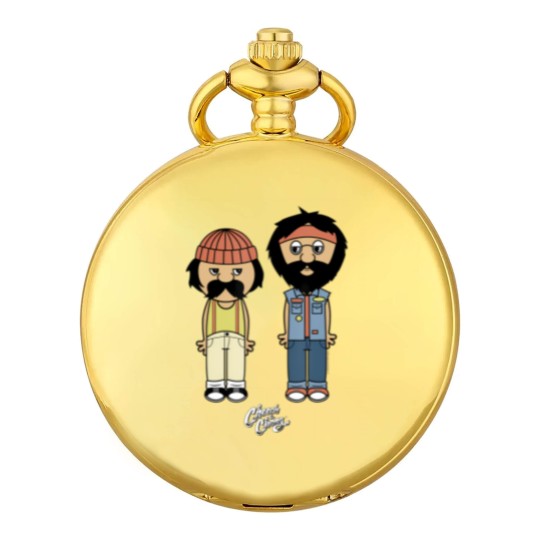 Discover cheech chong toon style full bodies with classic logo t Pocket Watches