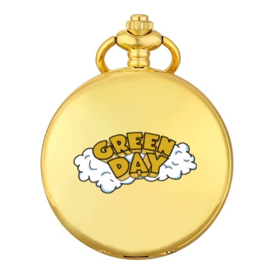 Discover greenday flag, greenday greatest , greenday insomniac, greenday idiot american, greenday best basket,  greenday autograph, greenday box set , greenday bullet in a bible, greenday bracelet, greenday basket case, greenday rock band Pocket Watches