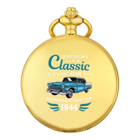 Discover vintage 1944 birthday car for legends born in 1944 Pocket Watches