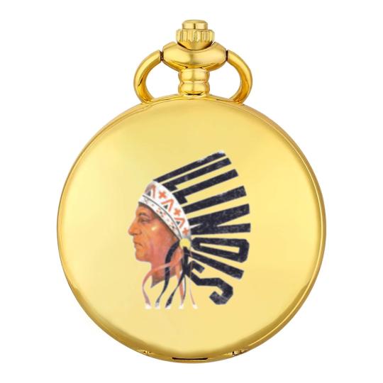 Discover Illinois Old University Pocket Watches