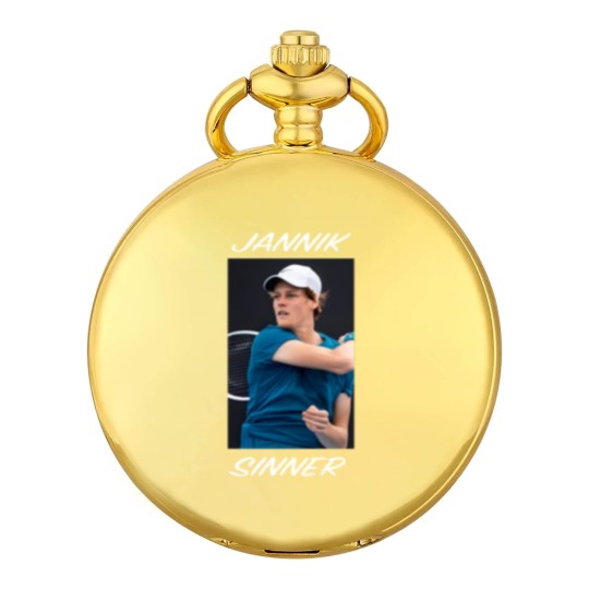 Discover JANNIK SINNER TENNIS Cottonrulz Oversize White Pocket Watches