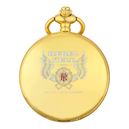 Discover Rebel Yell-Since 1849-Bourbon Whiskey-Logo Pocket Watches Pocket Watches