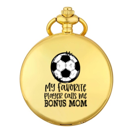 Discover soccer my favorite player calls me bonus mom trendy summer Pocket Watches