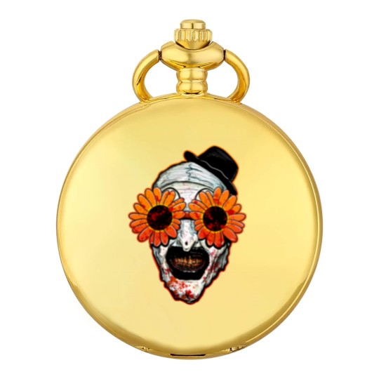 Discover Art The Clown Terrifier 2 Sunflower Sunglasses Horror Pocket Watches