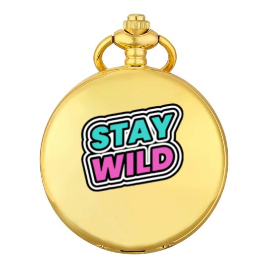 Discover Stay Wild Stay Wild Pocket Watches