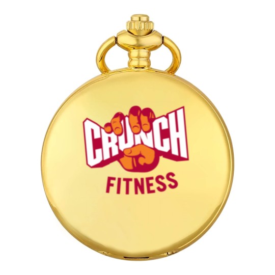 Discover Attractive-Crunch-Fitness Logo Pocket Watches