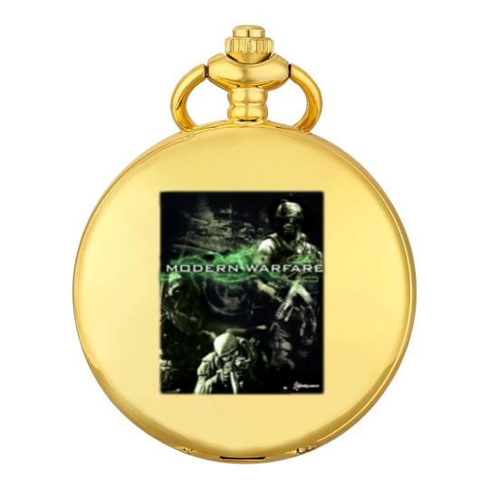 Discover 2009 Call of Duty Modern Warfare 2 IW Promo Vintage Y2K Pocket Watches