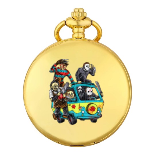 Discover Horror Movie Mystery Machine Pocket Watches