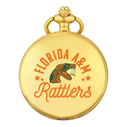 Discover am university famu logo Stickers Pocket Watches