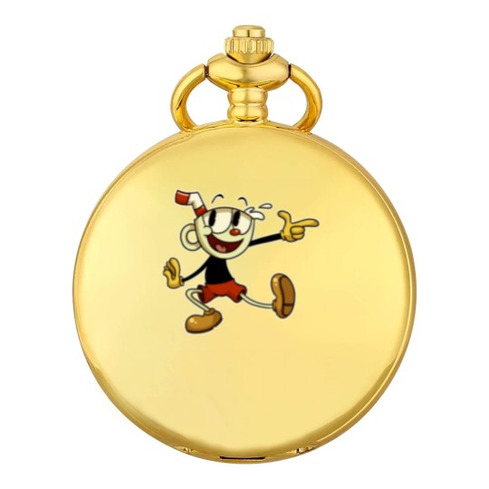 Discover Cuphead , cuphead, cuphead and mugman, cuphead game, cagney carnation, cuphead cagney carnati Essent Pocket Watches