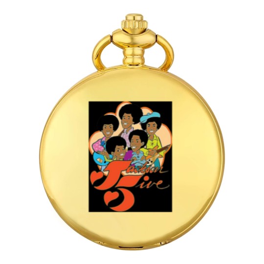 Discover Vintage Jackson 5 70s Cartoon Retro Vintage Style Distressed Pocket Watches
