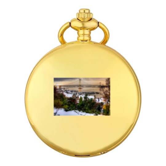 Discover Queensferry Harbour and Road Bridge Pocket Watches