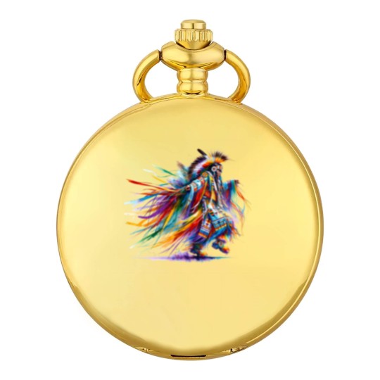 Discover Native American Grass Dancer Pocket Watches