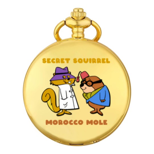 Discover Secret Squirrel and Morocco Mole Pocket Watches
