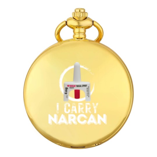 Discover I carry narcan Pocket Watches