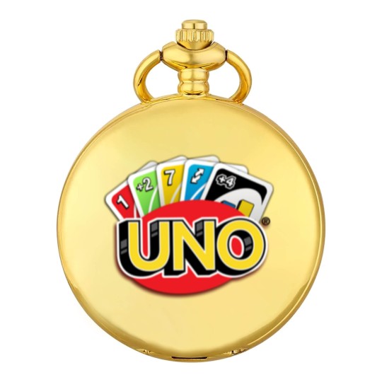 Discover UNO Game Card Pocket Watches