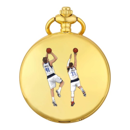 Discover Luka Doncic x Dirk Nowitzki Pocket Watches