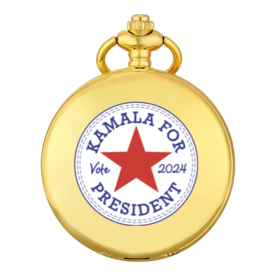 Discover Kamala Harris For President 2024 Pocket Watches