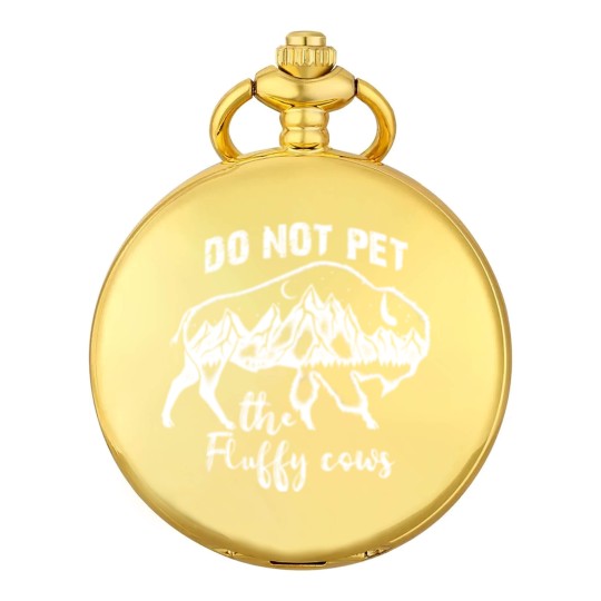 Discover Bison Pocket Watches, Bison Pocket Watches, Do Not Pet The Fluffy Cows, Bison Pocket Watches, Buffalo Pocket Watches