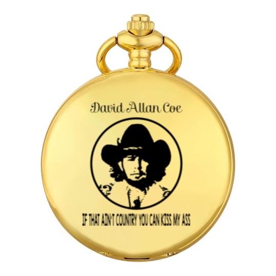 Discover David Allan Coe Funny Music Pocket Watches