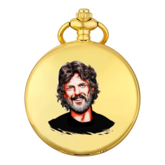 Discover Kris Kristofferson - An illustration by Paul Cemmick Pocket Watches