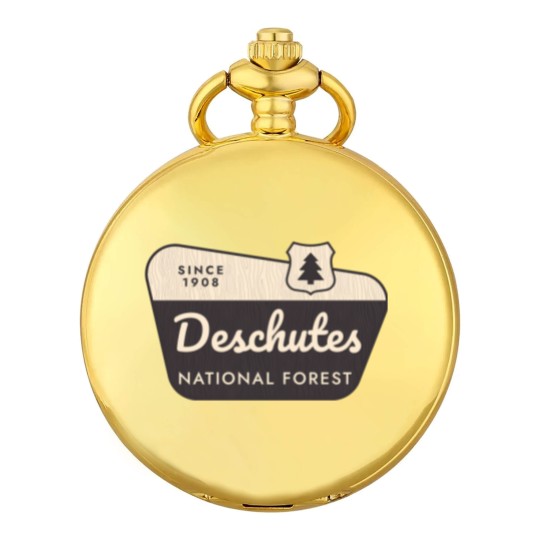 Discover deschutes national forest 1 Pocket Watches