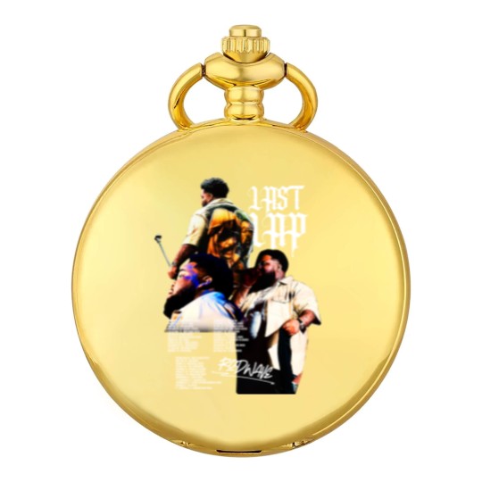 Discover Retro Rod Wave Last Lap Tour 2024 Graphic Pocket Watches, Rod Wave Concert 2024 Pocket Watches