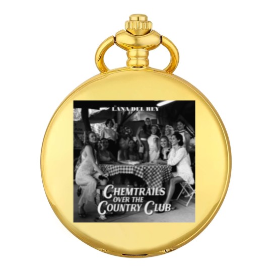 Discover Chemtrails Over the Country Club Werewolf Eyes Cover Long Pocket Watches