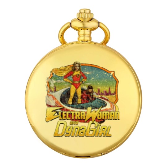 Discover Electra Woman and Dyna Girl 1976 Pocket Watches Pocket Watches