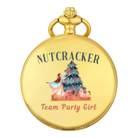 Discover Party Girl Pocket Watches, Team Blue Soldier Pocket Watches, Team Party Girl Pocket Watches, Nutcracker Pocket Watches, Nutcracker Blue Soldier Pocket Watches