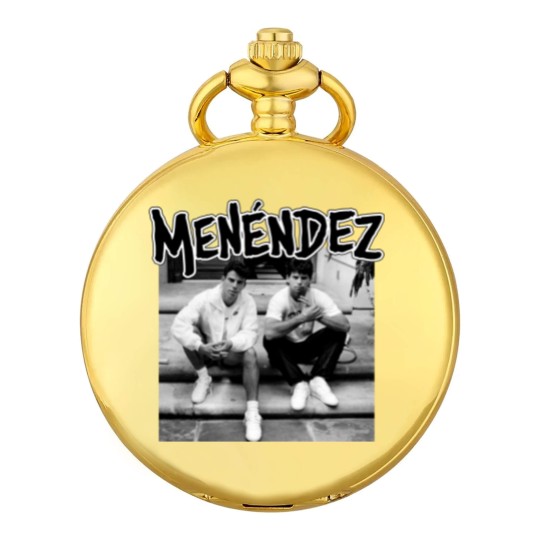 Discover MENENDEZ - out of step porch punk hardcore throwback true crime brothers Pocket Watches