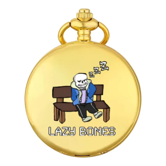 Discover Lazy Bones- Undertale Sans Pocket Watches