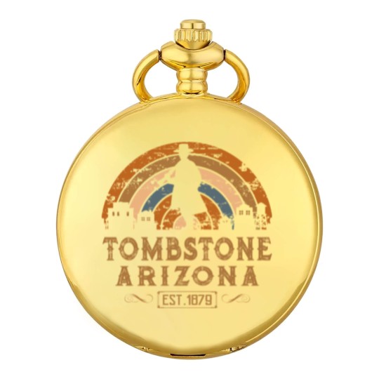 Discover tombstone Arizonna az retro style wild west gift Pocket Watches