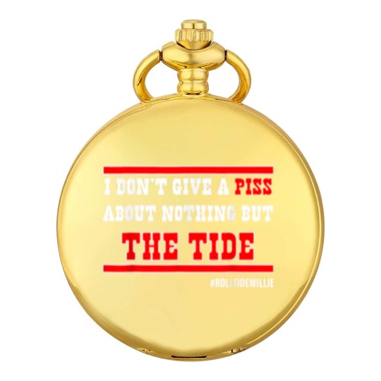 Discover I Dont Give A Piss About Nothing But The Tide de Pocket Watches