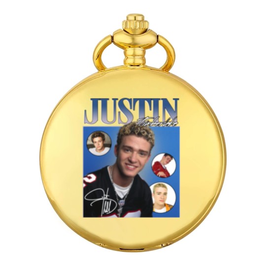 Discover Justin Timberlake Pocket Watches Gift Funny Pocket Watches