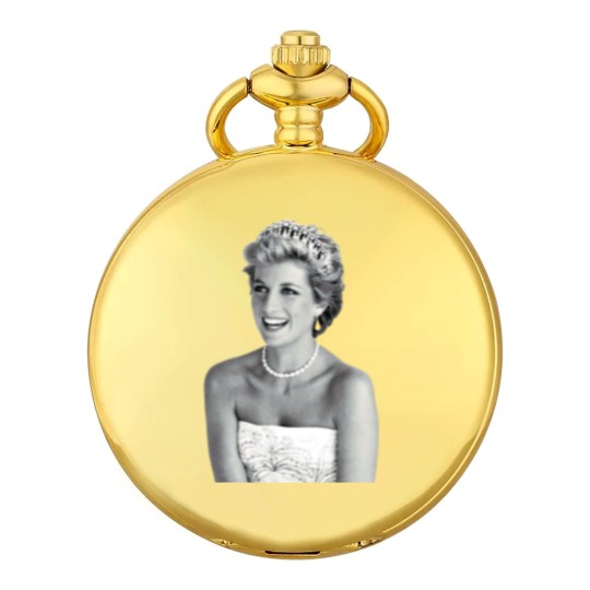 Discover Princess of Wales Lady Diana Dynasty Di Pocket Watches Vintage Retro Meme Gift