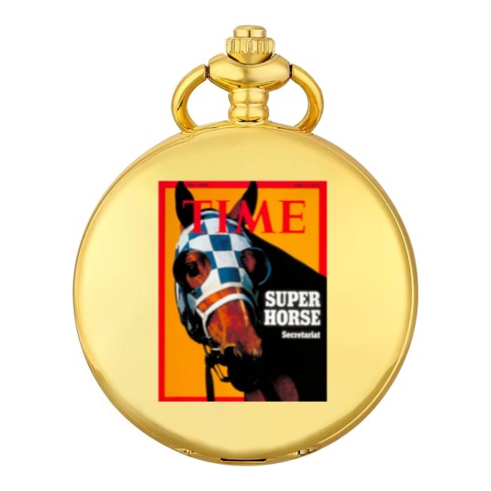 Discover Secretariat Time Magazine Cover 1973 Pocket Watches