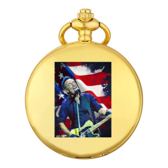 Discover Bruce Springsteen Graphic Pocket Watches  Bruce Springsteen Pocket Watches Tour 2024 Pocket Watches