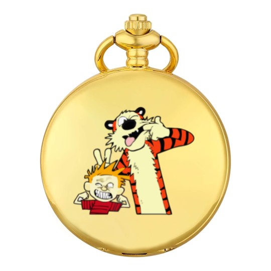 Discover calvin and hobbes, calvin and hobbes logo, calvin and hobbes merch, calvin and hobbes cartoon Pocket Watches