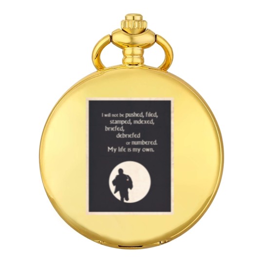 Discover TV Quote - The Prisoner Pocket Watches