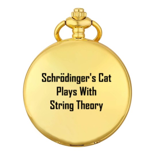 Discover Schrodinger&amp;39;s Cat Plays With String Theory Pocket Watches