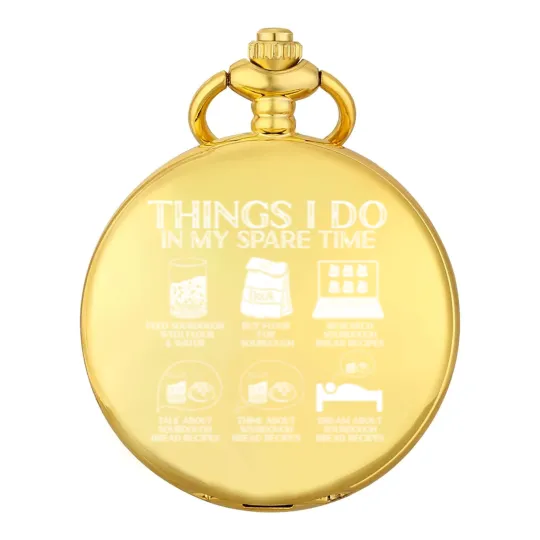 Discover Baking Baker Sourdough Bread Master Kitchen Aprons Pocket Watches