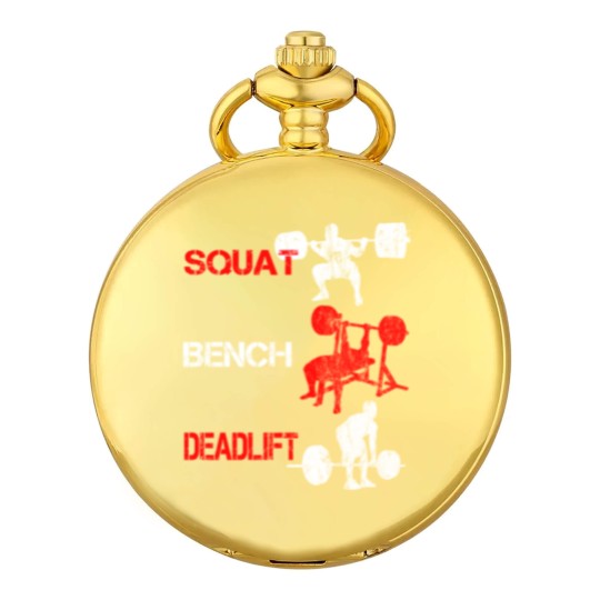 Discover Squat Bench Deadlift Pocket Watches