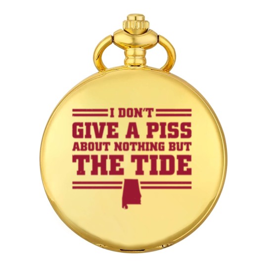 Discover I Don't Give A Piss About Nothing But The Tide Albm Football 1 Pocket Watches